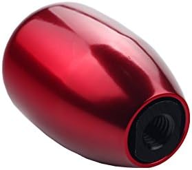 DEWHEL JDM Universal 5 Speed Manual Shift Knob M10x1.5 Screw On Red - Image 4