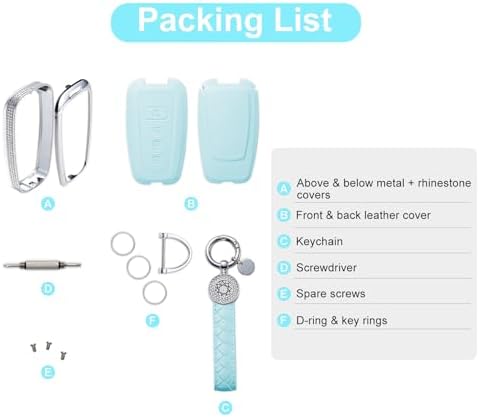 for Toyota Key Fob Cover with Keychain - Image 7