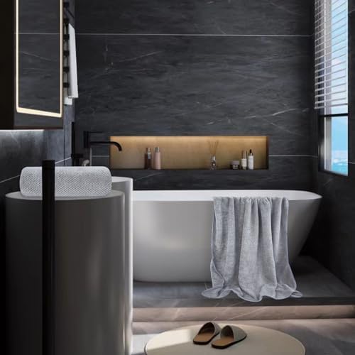 Extra Large Bath Towel Set of 2, Oversized Bath Sheet Super Soft Highly - Image 7