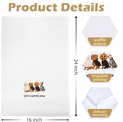 Halloween Dog Kitchen Towels - Image 5