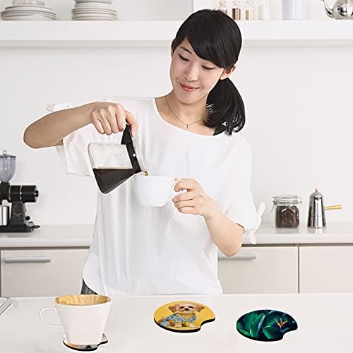 100 PCS Sublimation Blank Car Coasters, 2.75 in Circular Opening Blank - Image 7