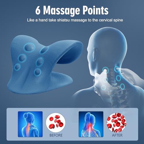 ComfortLife Neck Stretcher for Pain Relief, Neck and Shoulder Relaxer Cervical - Image 7