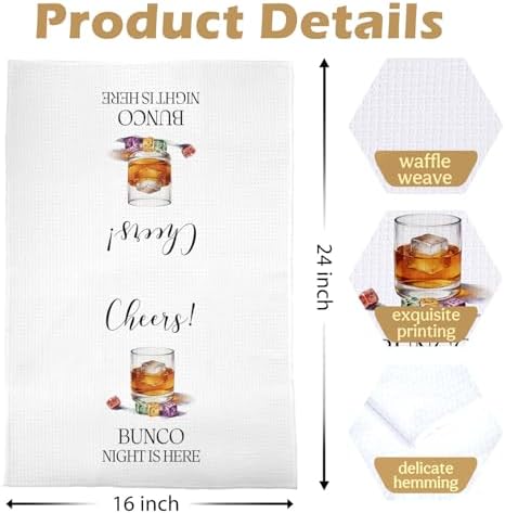 Bunco Bourbon Kitchen Towel - Image 5