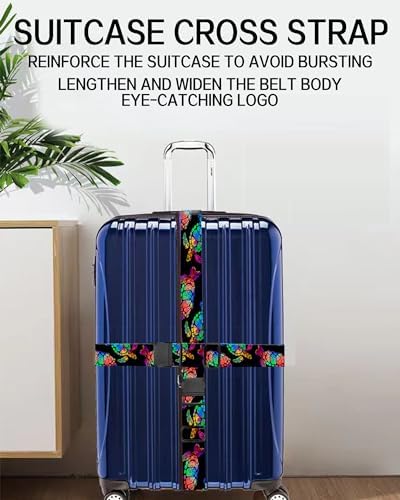 Luggage Straps for Suitcases, Adjustable Travel Belt, Durable Wide Luggage Strap - Image 6