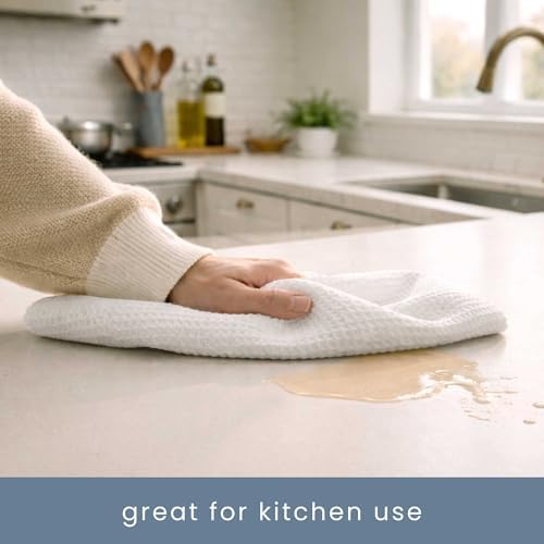 S&T INC. Aura Waffle Hand Towels, 4 Pack - Image 6