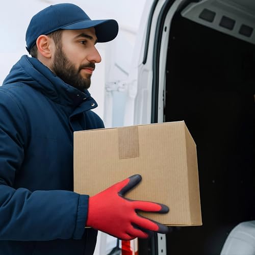 KAYGO Winter Work Gloves Thermal Insulated, PU Coated, 12 Pairs - Image 6