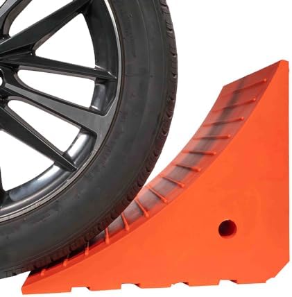 Mytee Products Polyurethane Large Wheel Chock W/Mounting Holes - Image 7