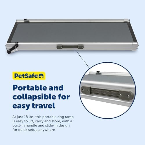 PetSafe Happy Ride Extra Long Telescoping Dog Ramp, Portable Pet Ramp - Image 6