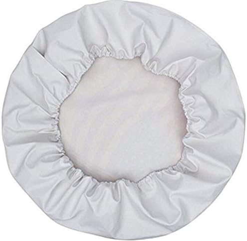 White Spare Tire Cover, Waterproof PVC Leather - Image 7