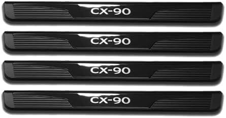 Door Sill Protector Trim Guard for Mazda CX-90 2026 2024 2025, Auto Interior - Image 7