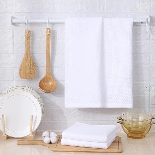Kitinjoy 100% Cotton Waffle 12-Pack Kitchen Towels - Image 6