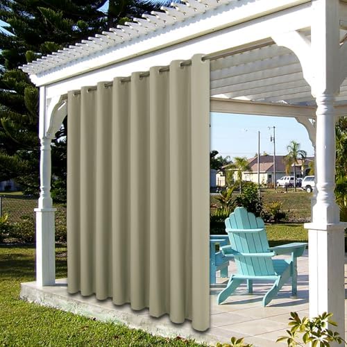 BONZER Extra Wide Waterproof Outdoor Curtains - Image 6