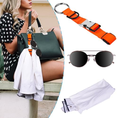 Wisdompro Jacket Gripper Strap for Travel, Add a Bag Luggage Straps - Image 7