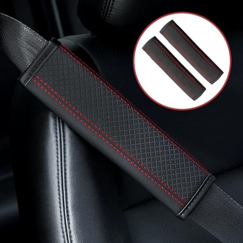2PCS Universal Leather Safety Belt Covers - Image 7