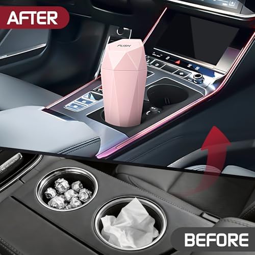 Car Trash Can with Lid, 30 Additional Trash Bags - Image 7