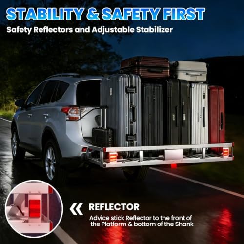 Aluminum Hitch Cargo Carrier - Image 7