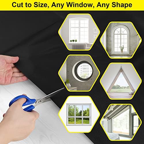 FADOTY 100% Blackout Curtains 2 Pack - Image 6