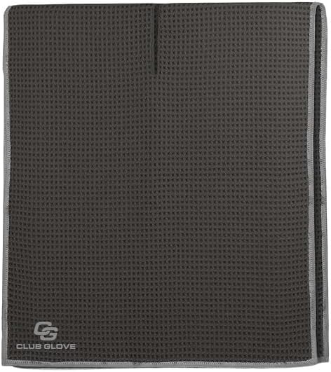 Club Glove Golf Microfiber Caddie Towel Slate/Light Gray by Club+Glove