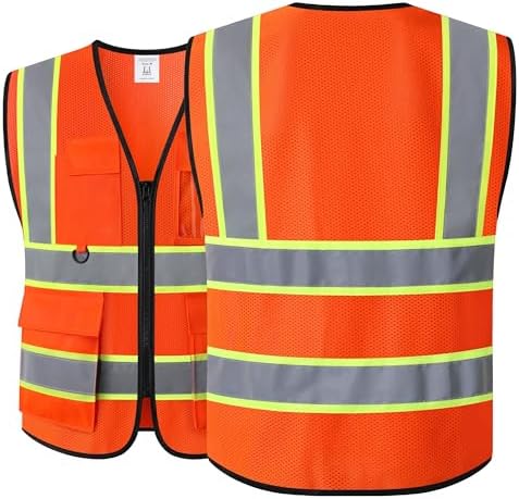 Safety Vest for Men Women Hi Vis Vest - Image 5