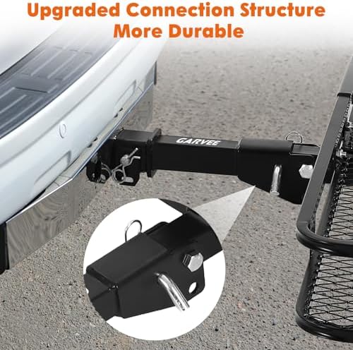 GarveeTech 72" x 30" x 6" Heavy-Duty Folding Hitch Cargo Carrier – 600 Lbs - Image 7