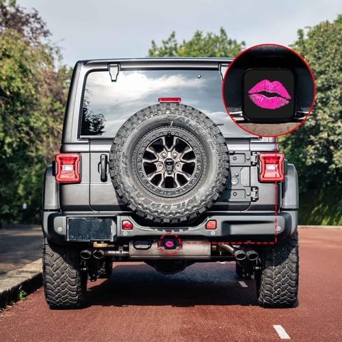 Trailer Hitch Cover 2 Inch Square Receiver Hitch Cover Rubber Tube Plug - Image 6