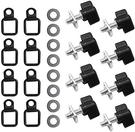 Anxingo 8Pcs Hardtop Quick Removal Fastener Thumb Screws Nuts Kit & 8 Pack D - Image 7