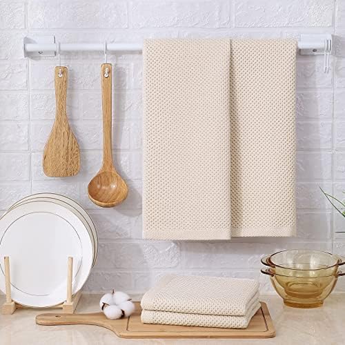 Kitinjoy 100% Cotton Waffle 8-Pack Kitchen Towels - Image 6