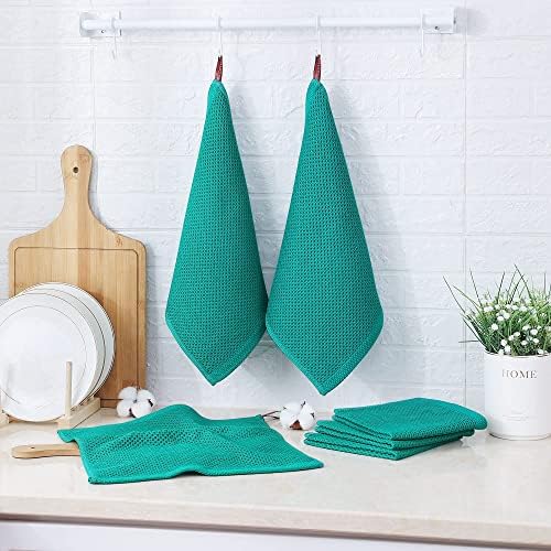 Kitinjoy 100% Cotton Waffle 12-Pack Kitchen Towels - Image 6