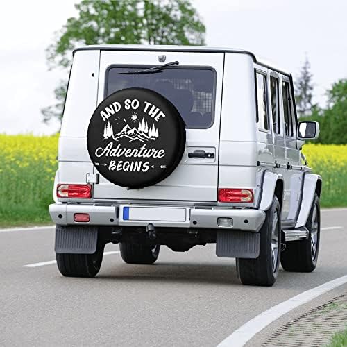 and So The Adventure Begins Rv Spare Tire Cover - Image 7