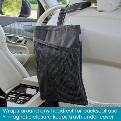 High Road Compact Hanging Car Trash Bag - Image 6