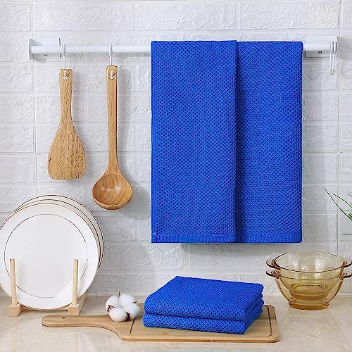 Kitinjoy 100% Cotton Waffle 4-Pack Kitchen Towels - Image 6