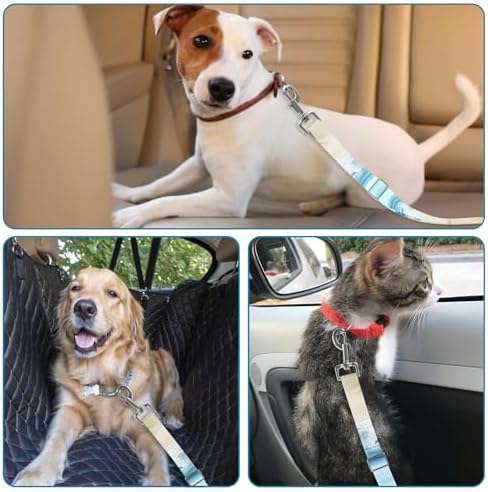 Adjustable pet cat and Dog car seat Belt,The Lanyard is Flexible and Adjustable - Image 6