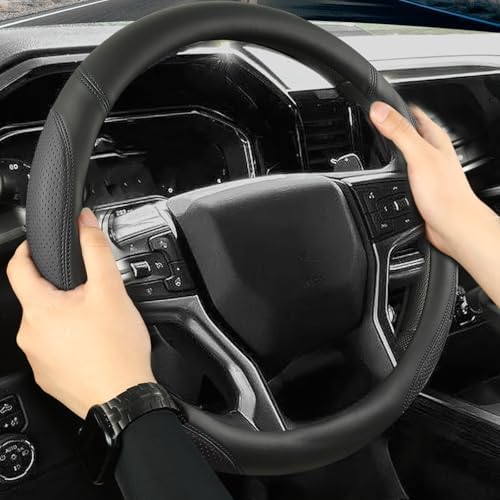 Car Steering Wheel Cover for Chevy Silverado 1500 2500 3500, Chevrolet Steering - Image 6