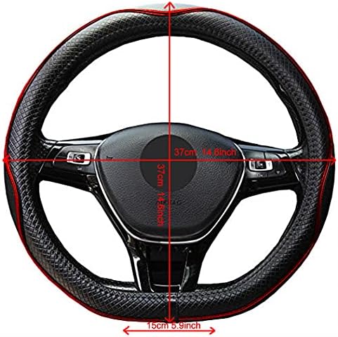 Mayco Bell Flat Bottom Steering Wheel Cover Anti-Slip, Breathable, Full Surround - Image 7