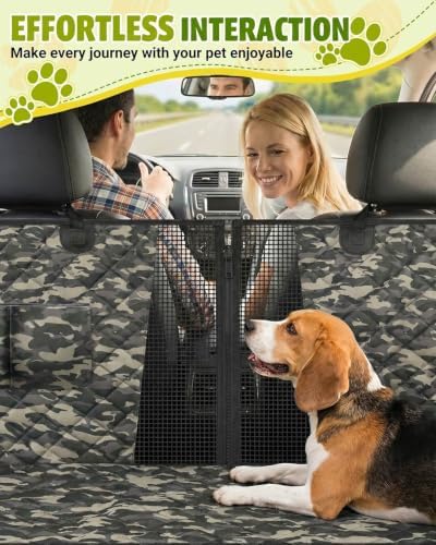 Dog Car Seat Cover, 600D Heavy Dute Car Seat Cover - Image 7
