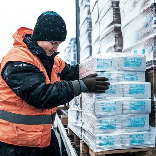 KAYGO Winter Work Gloves, Non-Slip Thermal Latex Coated - Image 6