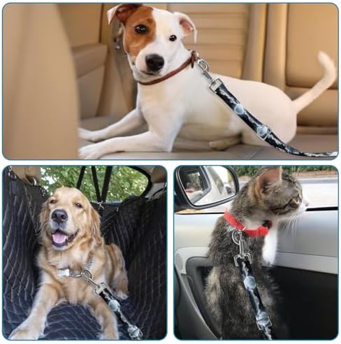 Adjustable pet cat and Dog car seat Belt,The Lanyard is Flexible and Adjustable - Image 6