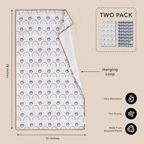 RECYCO Waffle Kitchen Towel Set of 2 - Image 6