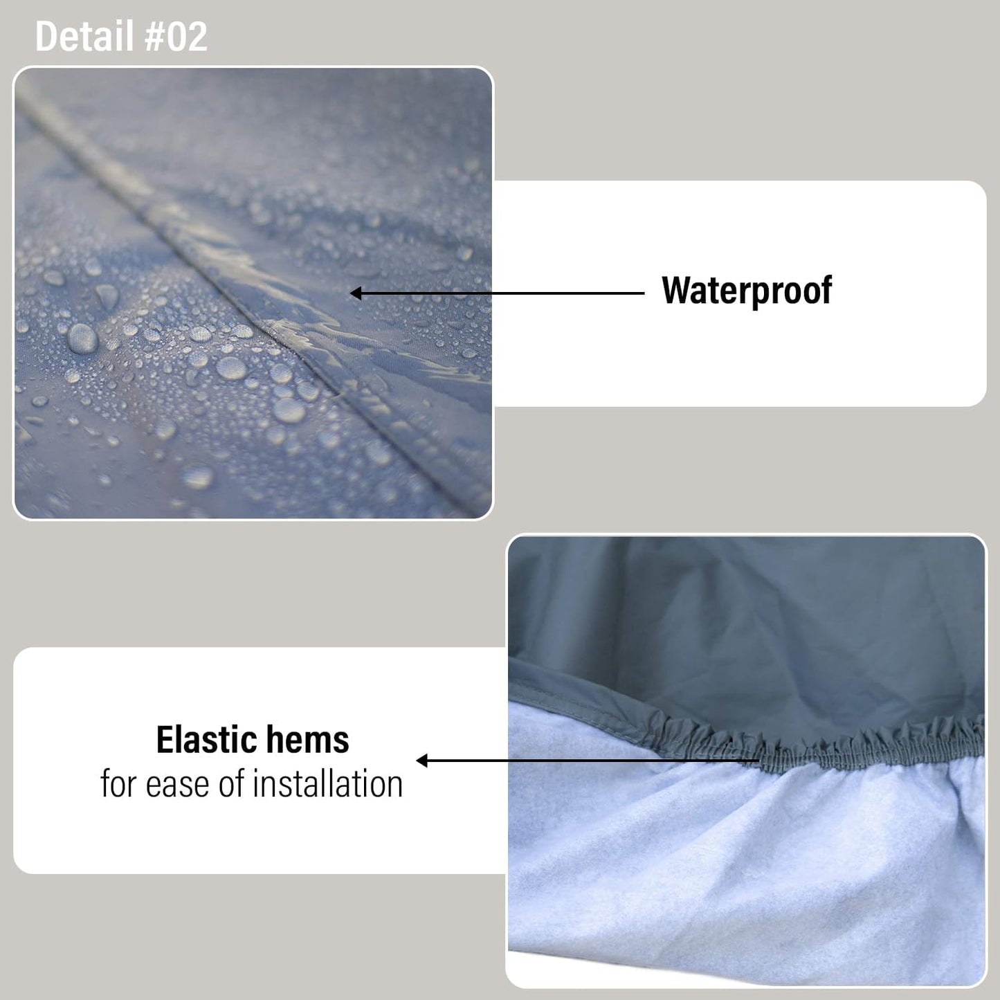 Supreme Full Car Cover – for Pontiac Safari 1965 Station Wagon 4-Door Semi Custom Fit Waterproof Full Coverage All Weather Windproof Dust Proof Indoor Outdoor Automobile