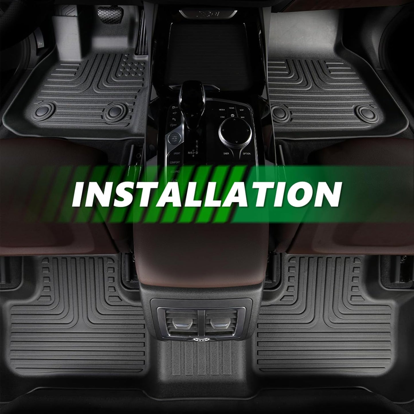 Accessories for Kia Seltos Floor Mats 2024 2025 Car Mats for Kia Seltos All Weather Floor Mats Cargo Liner