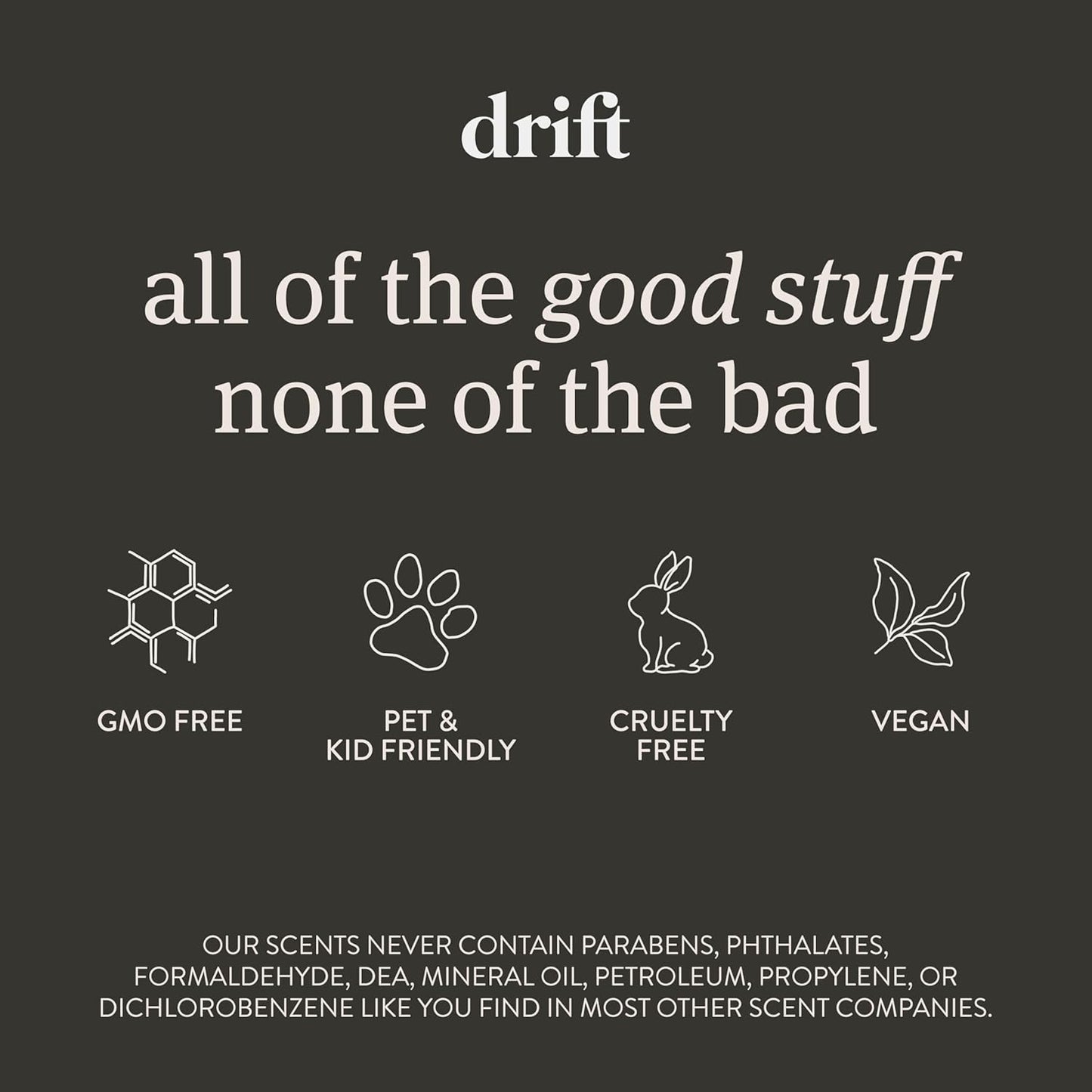 Drift Car Air Freshener - Stone Air Freshener - Car Odor Eliminator - Cabana Scent Starter Kit