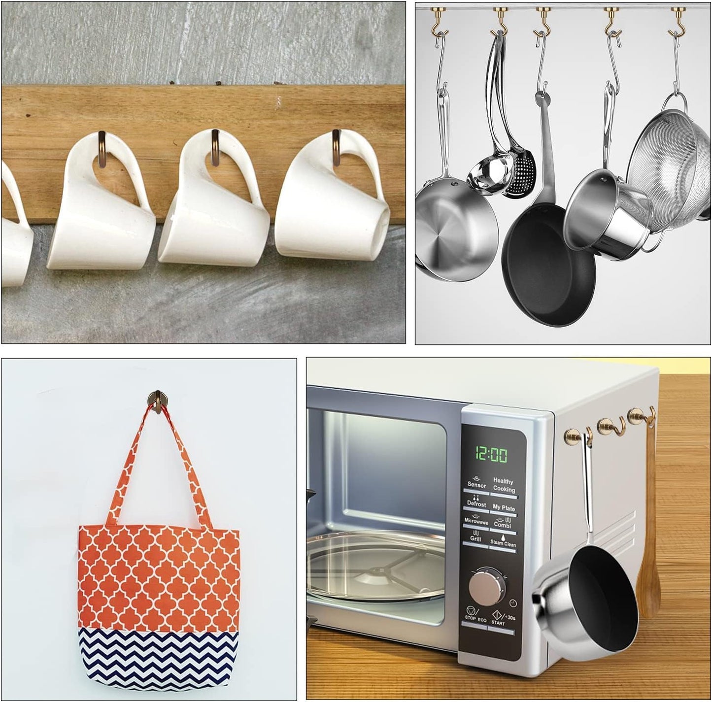 DIYMAG Magnetic Hooks, 30Lbs Strong Heavy Duty Cruise Magnet S-Hook for Classroom, Fridge, Hanging, Cabins, Grill, Kitchen, Garage, Workplace and Office Etc, (20 Pack-Yellow)