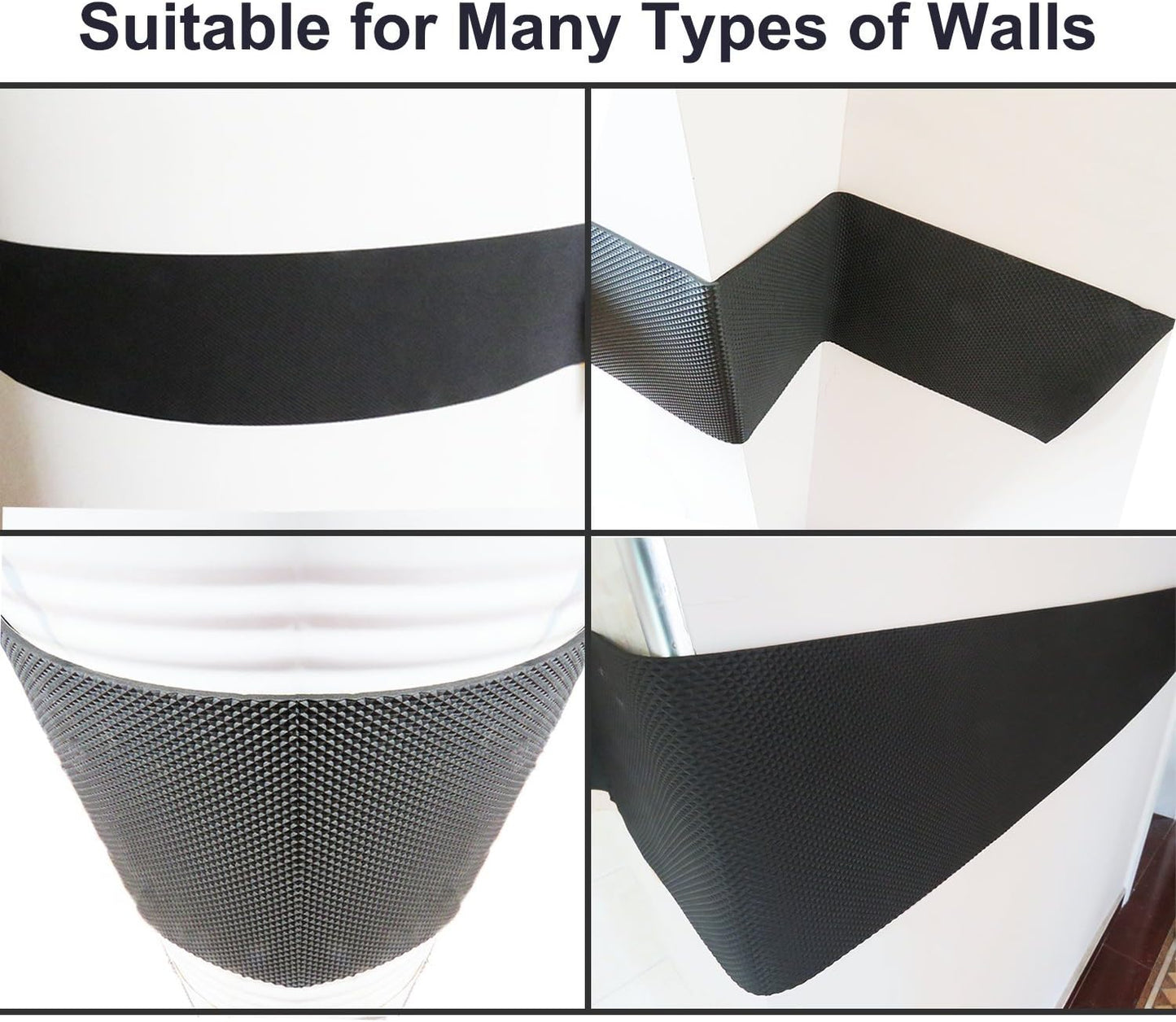 Ampulla Ultra Thick Water Resistance Garage Wall Protector, Designed in Germany - Pack of Two (6.5mm Thickness)