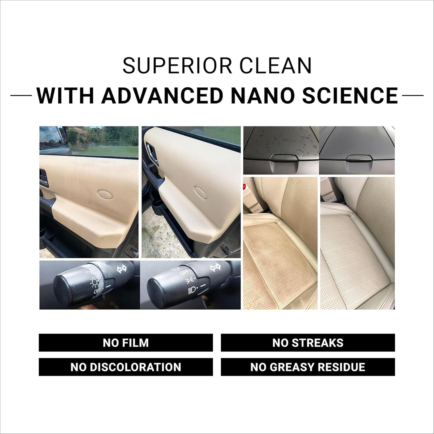 CAR GUYS Super Cleaner 1 Gallon Refill | Effective Car Interior Cleaner | Leather Car Seat Cleaner | Stain Remover for Carpet, Upholstery, Fabric, and Much More! | 1 Gallon (Sprayer Not Included)