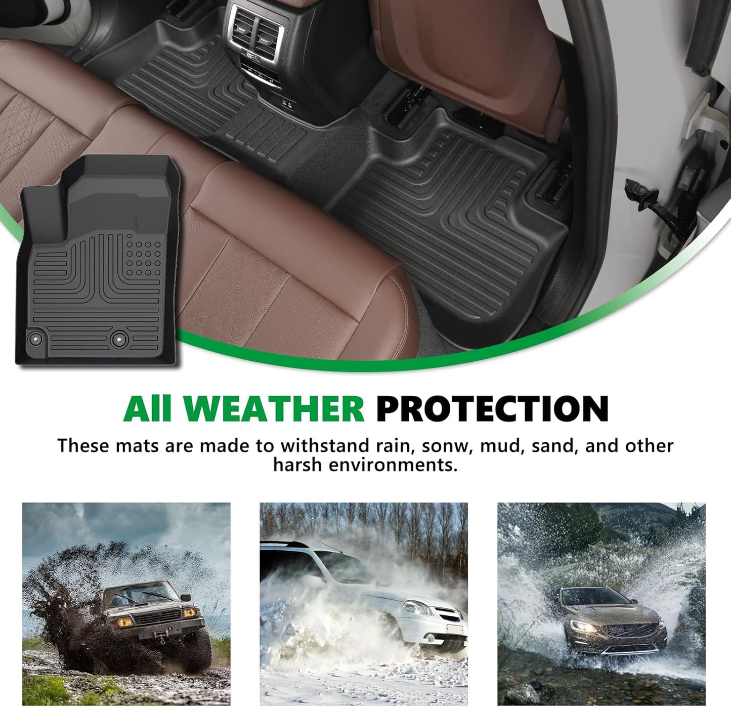 for Kia K4 Floor Mats 2025 LX LXS EX GT-Line/GT-Line Turbo,Car Mats for Kia K4 All Weather Floor Mats Cargo Floor Liner Accessories 2025