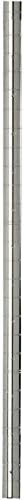 Omega Solid Stainless Steel Shelves, 21" Deep x 42" Wide x 34" High 3 Tier Heavy Duty Solid Shelving Unit for Kitchen Garage Office Restaurant Warehouse 800-lb Per Shelf Weight Capacity