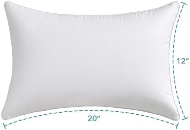 Oubonun 12"x20" Throw Pillow Insert – Plush and Supportive Decorative Cushion - Image 7