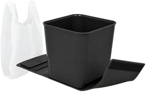 Car Trash Can with Stability Wings – Leakproof Portable Garbage Bin by HAUSSIMPLE