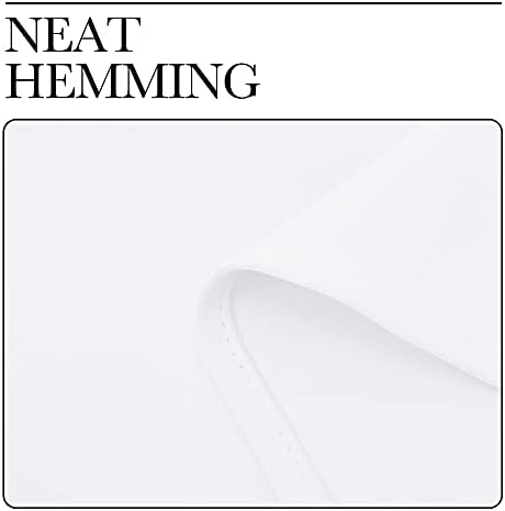 NICETOWN White Samll Window Blackout Curtain Panels, 42 inches x 78 inches - Image 7
