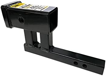 MaxxHaul Hitch Receiver Adapter and Extender Converts 1-1/4" to 2" 4" Rise or - Image 5
